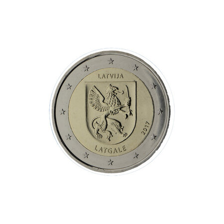 Lettonie 2017 - 2 euro commémorative latgale