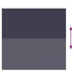 vidaXL Store enrouleur occultant largeur du tissu 146 6 cm polyester