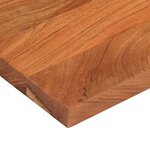 vidaXL Dessus de table 100x30x2 5cm rectangulaire bois massif d'acacia