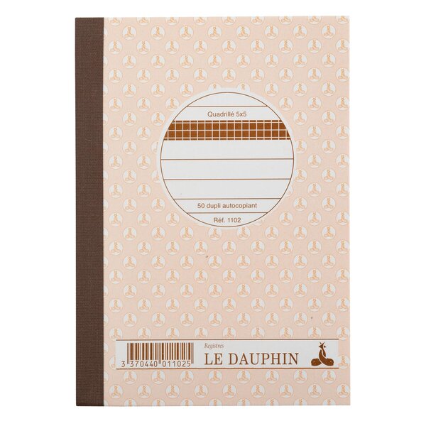 Manifold 148x105 Quadrillé 50 Dupli - Avoine - X 5 - Le Dauphin