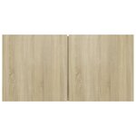 vidaXL Ensemble de meubles TV 4 Pièces Chêne sonoma Bois d'ingénierie