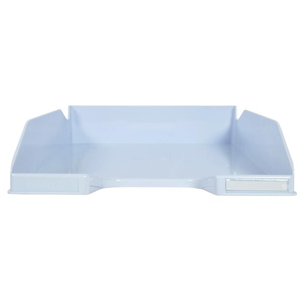 Corbeille À Courrier Combo Midi Aquarel - Bleu Pastel - X 6 - Exacompta