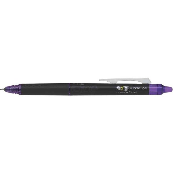 Stylo roller FRIXION POINT CLICKER Pointe Fine Violet PILOT