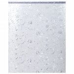 vidaXL Films pour fenêtre 2 Pièces dépoli motif de fleur PVC