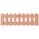 vidaXL Lit surélevé de jardin design de clôture bois douglas massif