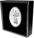 Monnaie en argent 2 dollars g 31.1 (1 oz) millésime 2023 legendary figures guan yu