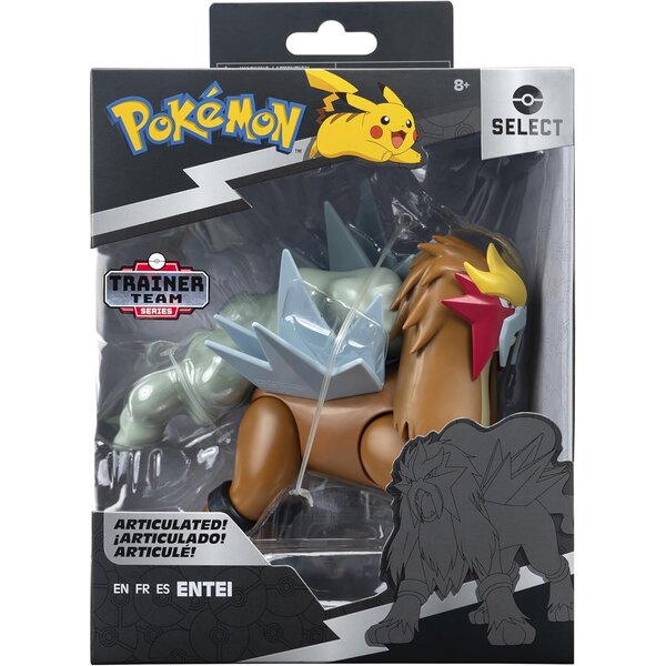 Jazwares PKW3201 - Figurine Pokémon Select Entei