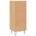 vidaXL Buffet Chêne sonoma 34 5x34x90 cm Bois d'ingénierie