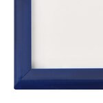 vidaXL Collage de cadres photo 3 Pièces de table Bleu 21x29 7 cm MDF