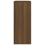 vidaXL Buffet Chêne marron 60x30x75 cm Bois d'ingénierie