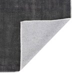 vidaXL Tapis de couloir lavable pliable Anthracite 80x200 cm Polyester