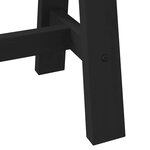 vidaXL Table console NOAIN pieds en forme de A 120x30x75 cm massif pin