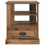 vidaXL Cabinet de chevet Bois ancien 50 x 50 x 60 cm Bois d'ingénierie
