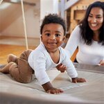 Hudora 72212 - Balançoire nid Lounge 110 cm sabl