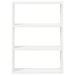 vidaXL Étagère murale blanc 43x9x60 cm bois d'ingénierie