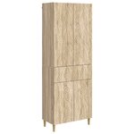 vidaXL Ensemble de Meubles 2 Pièces Bois d'ingénierie