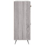 vidaXL Buffet sonoma gris 69 5x34x90 cm bois d'ingénierie
