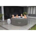 BESTWAY Spa gonflable Lay-Z-Spa - BARBADOS - 2/4 places 180 x 66 cm, 120 Airjet™,app wifi, diffuseur Chemconnect™