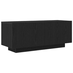 vidaXL Meuble TV Chêne noir 100 x 35 x 40 cm Bois d'ingénierie