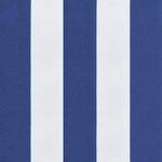 vidaXL Coussin de banc Carreaux Noirs 150 x 50 x 3 cm Tissu Oxford