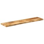 vidaXL Dessus de table 180x20x2 5cm bord vif bois massif manguier brut