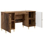 vidaXL Bureau Bois ancien 142 5 x 50 x 75 cm Bois d'ingénierie