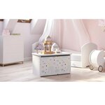 Coffre à jouets Daria étoiles