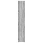 vidaXL Buffet haut sonoma gris 30x42 5x185 cm bois d'ingénierie