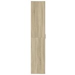 vidaXL Buffet haut chêne sonoma 60x35x180 cm bois d'ingénierie