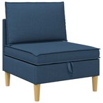 vidaXL Sofa avec rangement Tissu