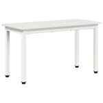 vidaXL banc Blanc 80 x 35 x 45 cm Bois de pin massif