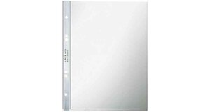 Pack de 100 Pochettes perforée Super A5 PVC 0 08 mm LEITZ