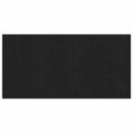 Tête de lit vidaXL Noir Chêne 160x1 5x80 cm en bois d'ingénierie