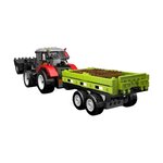 Mould King 24093 - Chargeuse sur pneus et remorque agricole