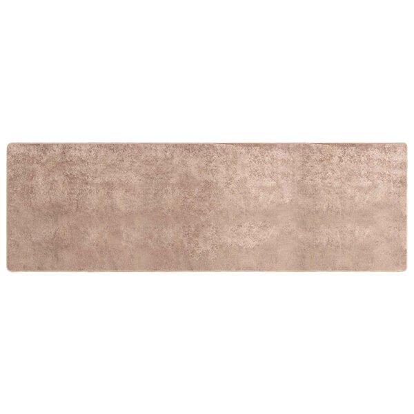 vidaXL Coureur de Tapis MARSA Sable 100 x 300 cm Polyester et PVC