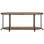 vidaXL Meuble TV 100x42x40 cm bois d'acacia massif