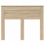 vidaXL Tête de lit Chêne Sonoma 120 cm Bois d'ingénierie