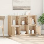 vidaXL Buffet 110 5x35x80 cm Bois massif de pin