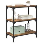 vidaXL Bibliothèque Bois ancien 60 x 33 x 70 5 cm