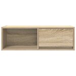 vidaXL Meubles TV 2 Pièces chêne sonoma 80x31x25 5 cm bois d'ingénierie
