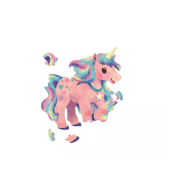 Puzzle Jumbo - 48 pieces - Licorne