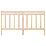 vidaXL Tête de lit 206x4x100 cm Bois massif de pin