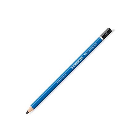 Crayon papier mars lumograph 100 mine 2 mm bleu 6b staedtler