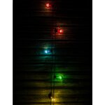 KONSTSMIDE Guirlande lumineuse à 5 ampoules transparentes Multicolore