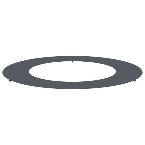 vidaXL Pot anthracite Anthracite Plastique Grand Grand pot Rond