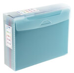 Coffret de classement A4 garni de 5 sous dossiers avec onglets d'identification