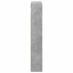 vidaXL Armoire murale de salle de bain Gris Béton 40 x 10 x 60 5 cm