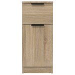 vidaXL Buffet Chêne sonoma 30x30x70 cm Bois d'ingénierie