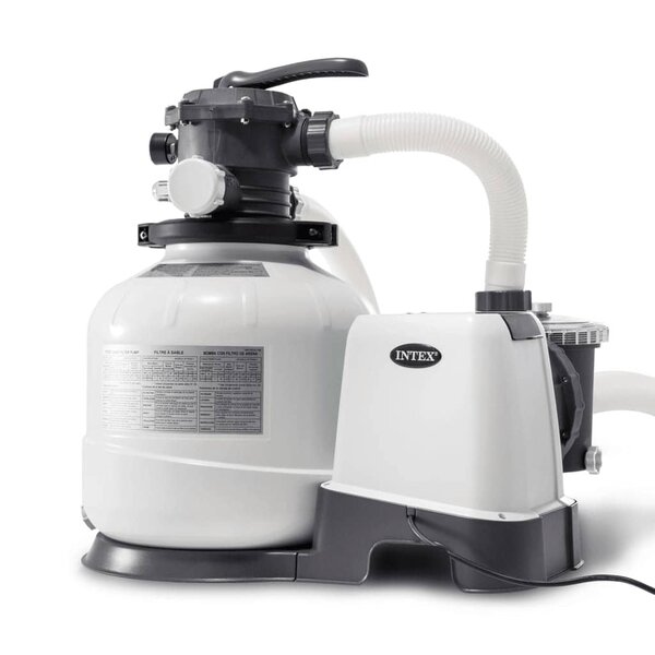 Intex Pompe de filtration à sable Krystal Clear 26648GS 10 5 m³/h