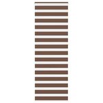 vidaXL Store zèbre marron 80x230 cm largeur du tissu 75 9 cm polyester